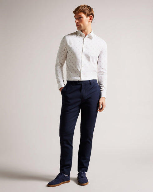 KYME-Shirts-Long Sleeve Ditsy Floral Shirt- Ted Baker Romania